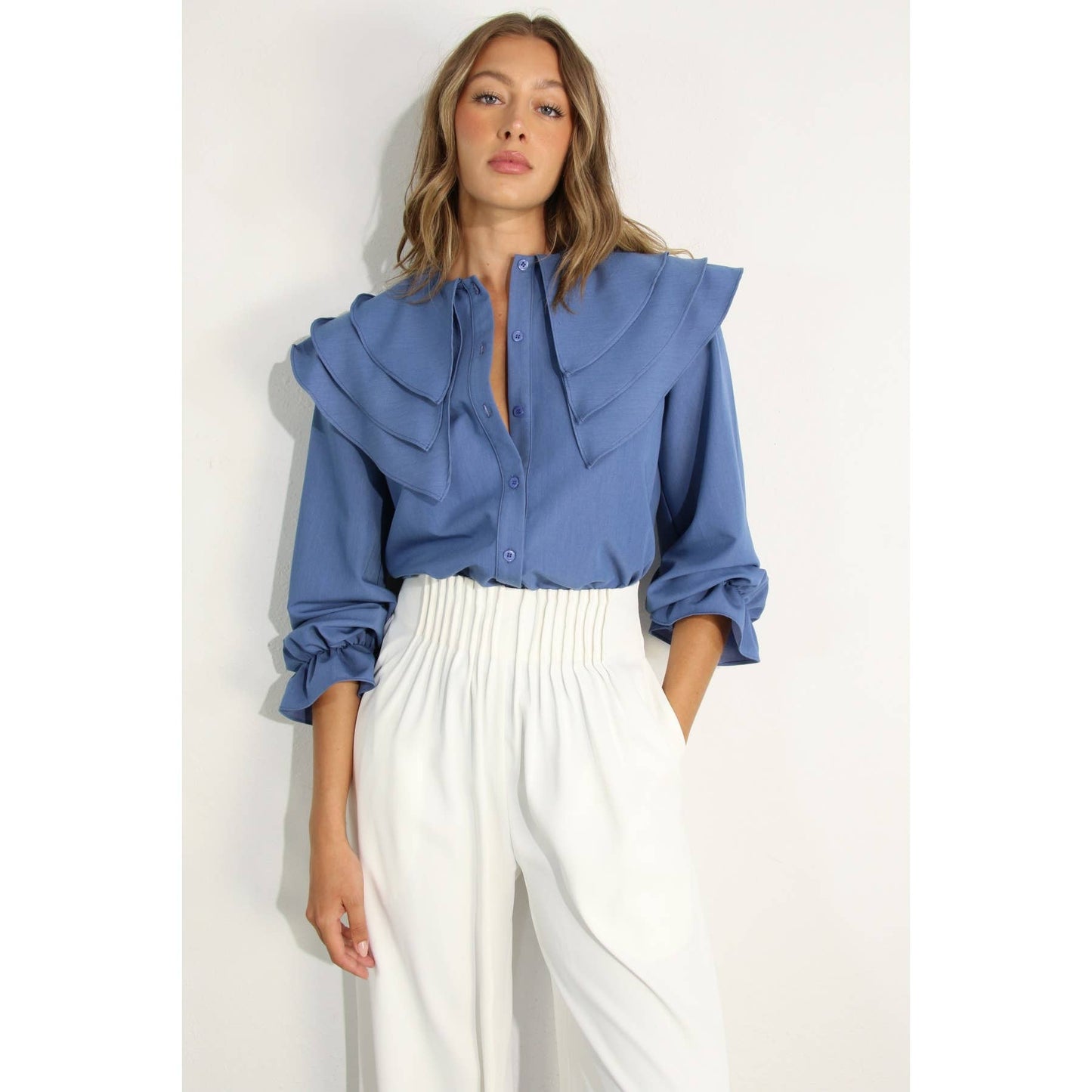 Kenia Ruffle Top