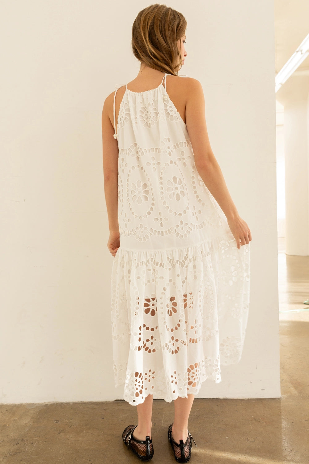 Cabo Eyelet Dress