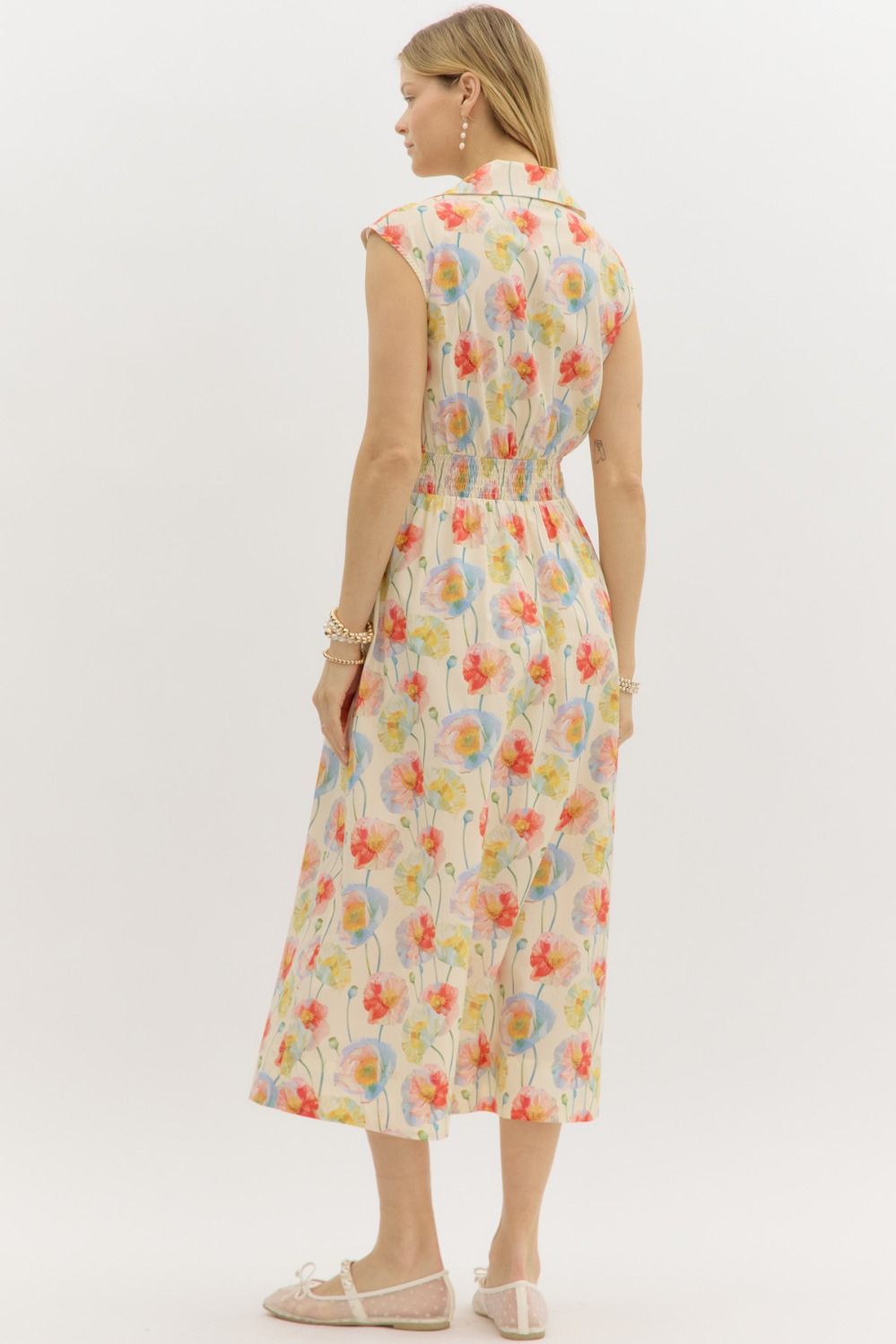 ALEENA FLORAL DRESS