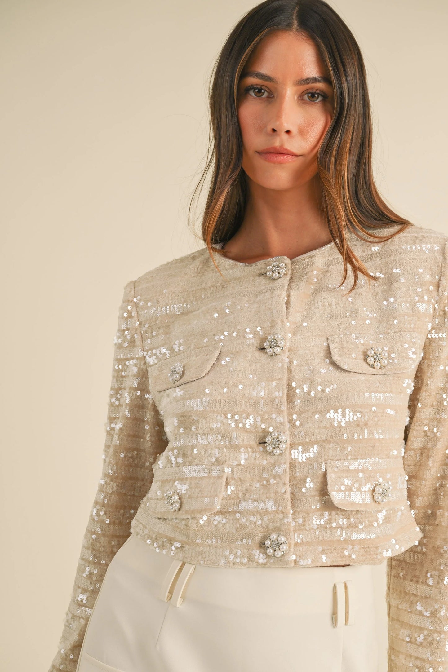 Livi Sequin Jacket