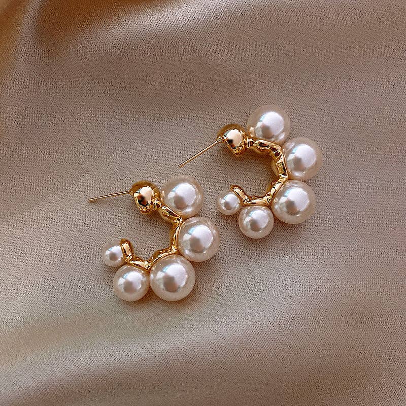Pearl Stud Earrings
