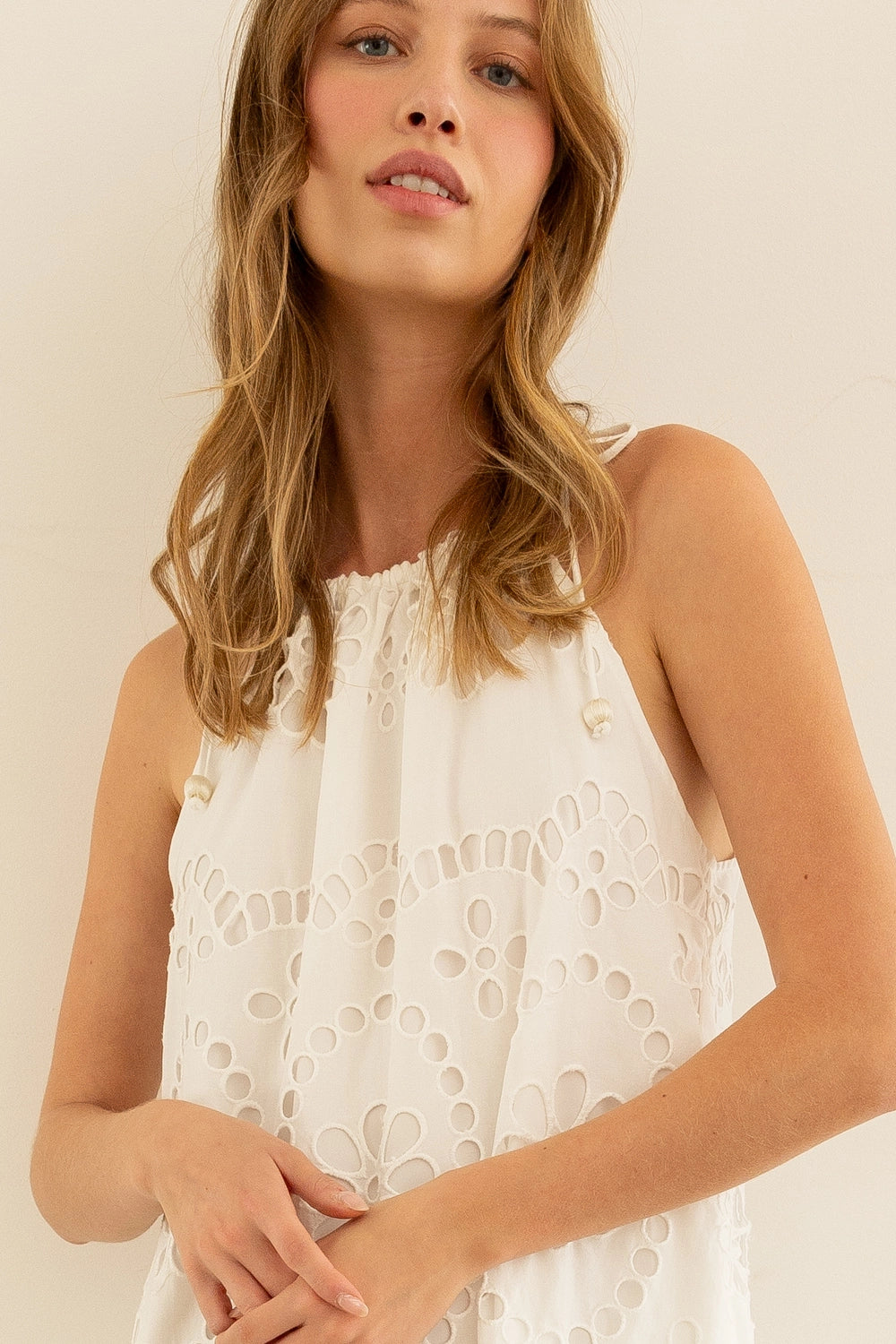Cabo Eyelet Dress