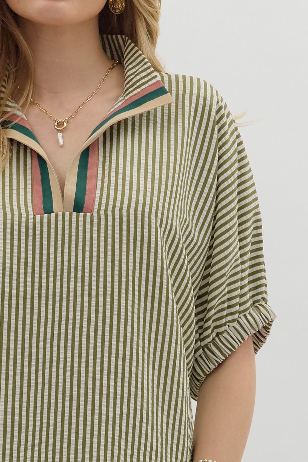 LUCIA GREEN TOP