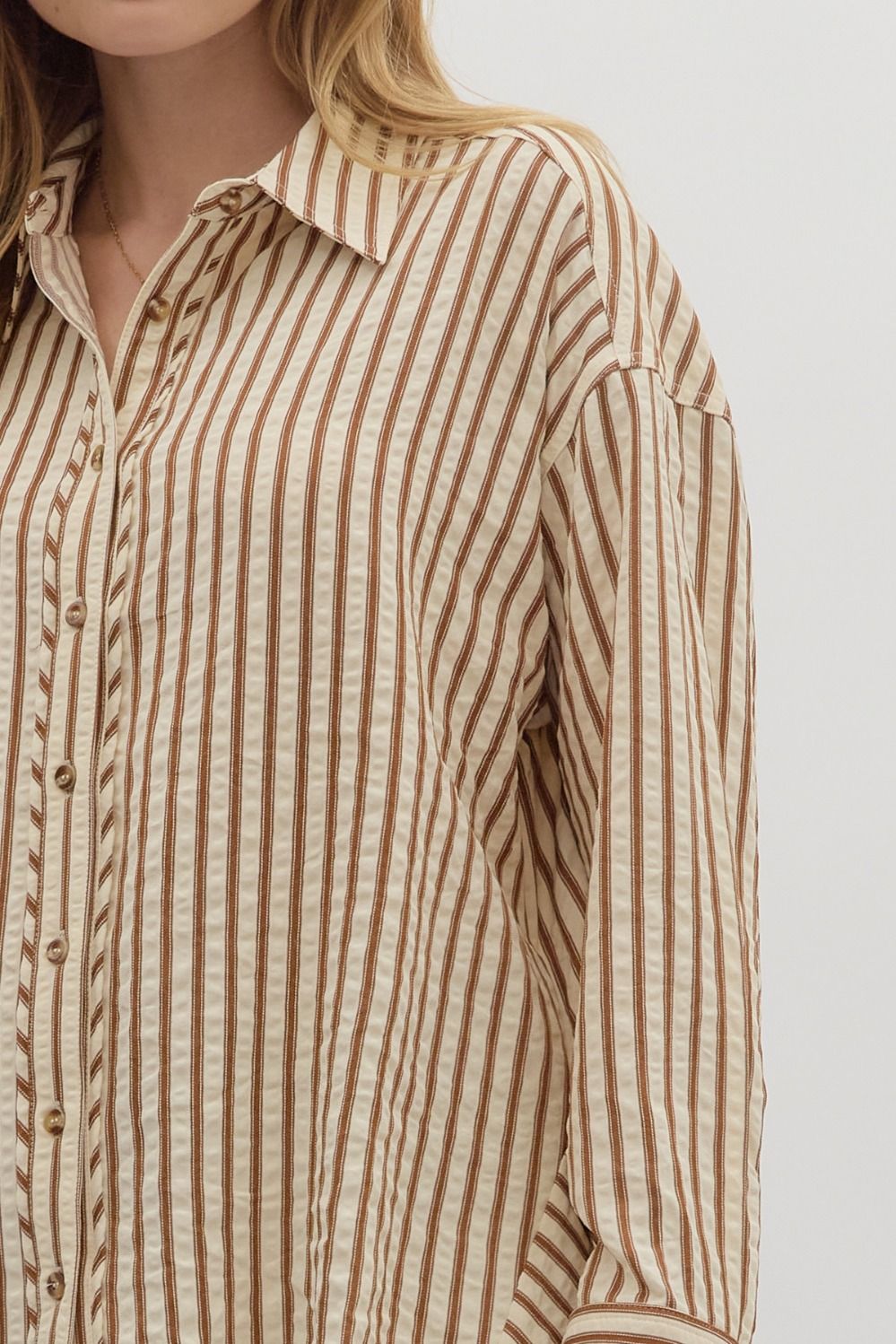 TULSI BUTTON UP TOP