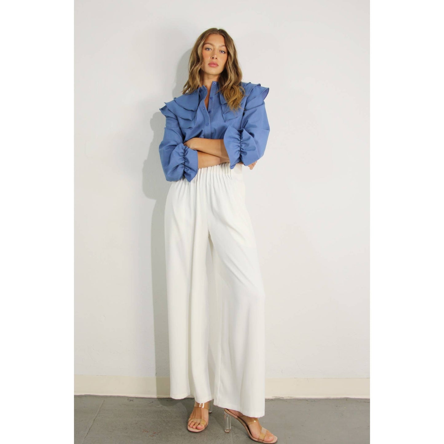 Kenia Ruffle Top