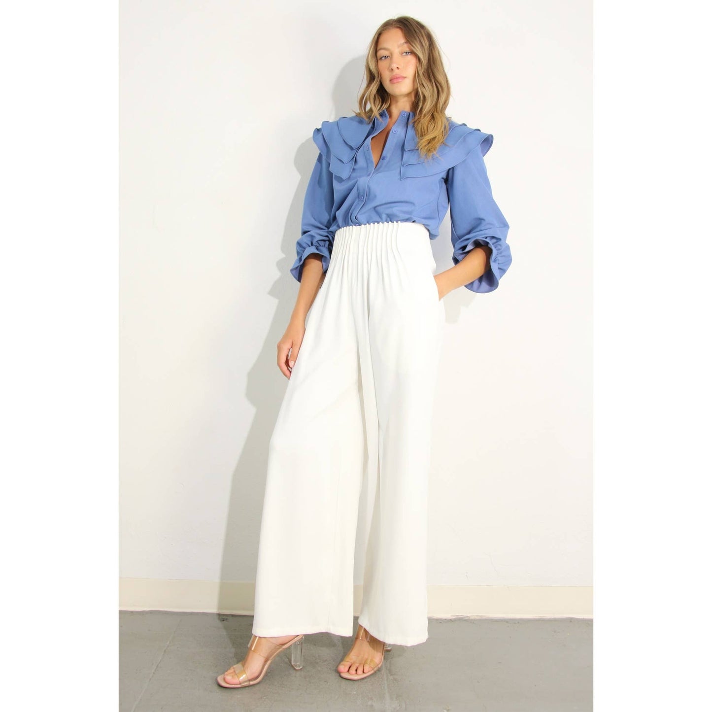 Kenia Ruffle Top