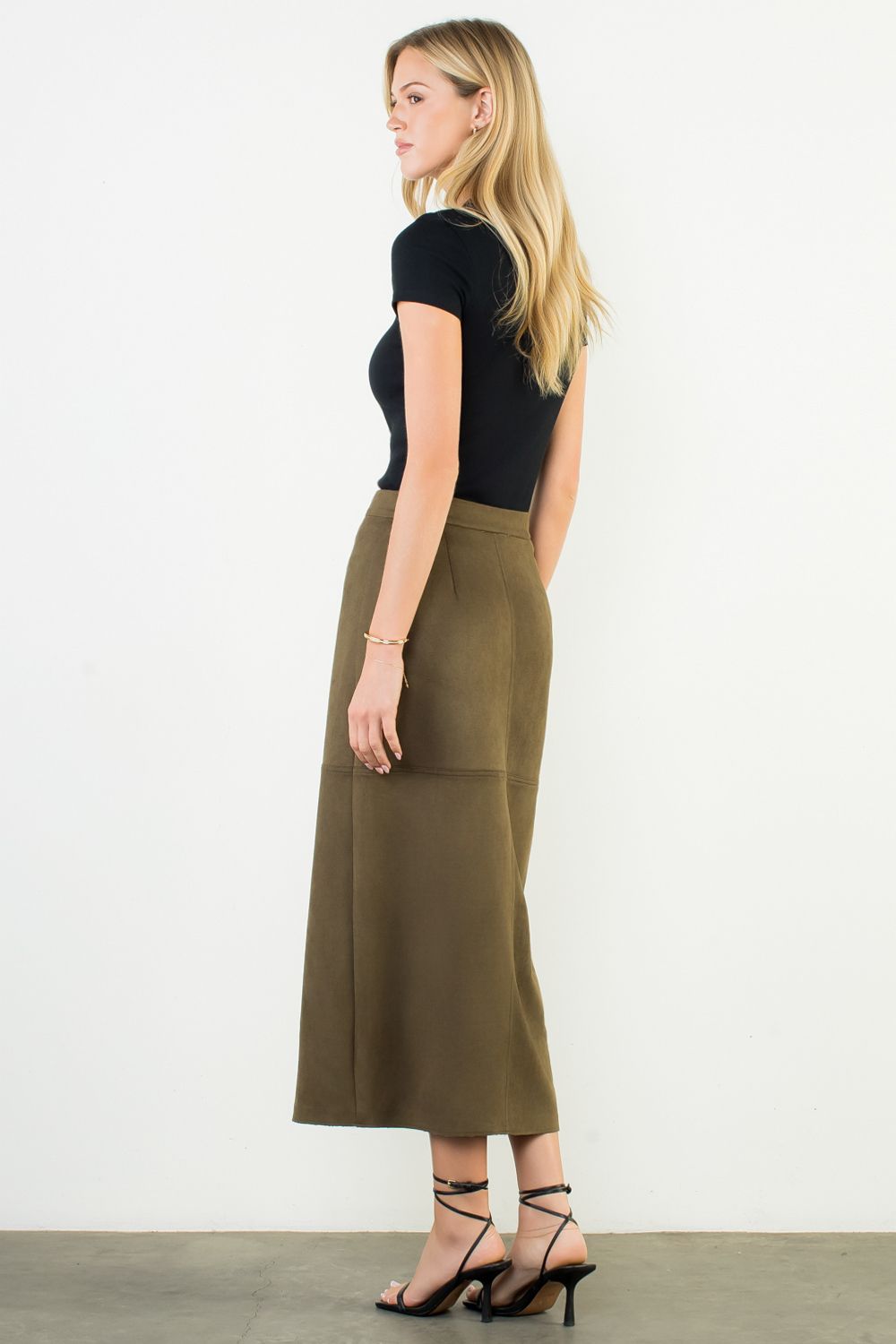 Aliénor - THML Suede Skirt