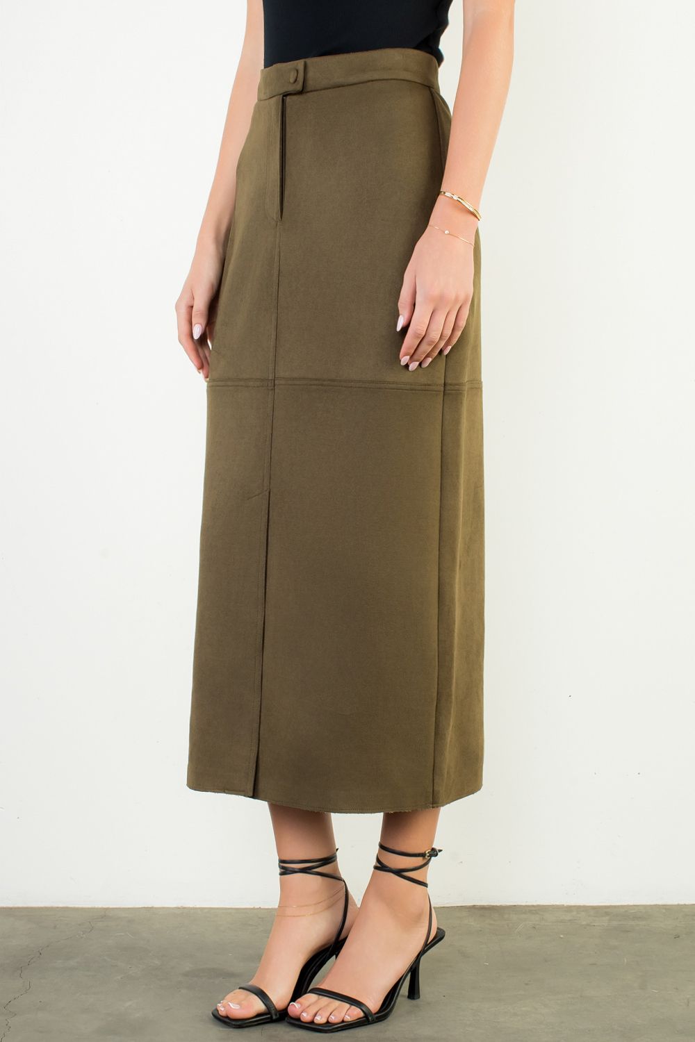 Aliénor - THML Suede Skirt