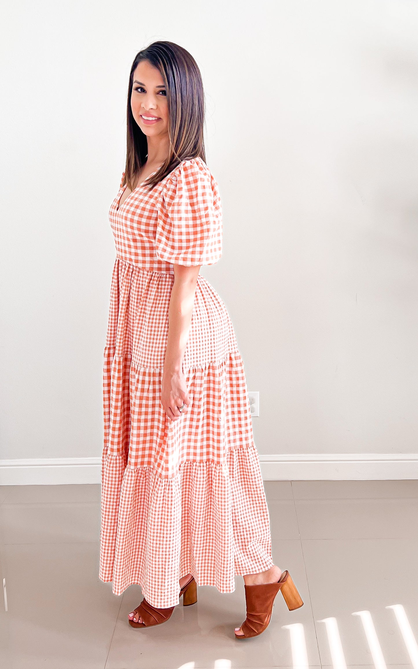 PUMPKIN FLOWER DRESS