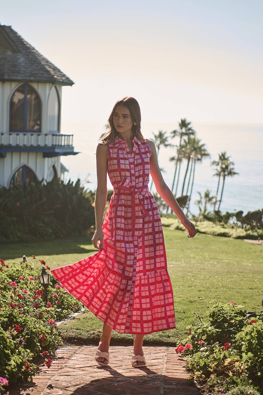 Cileah Collared Maxi Dress