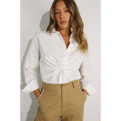 Carrie Button Up Top