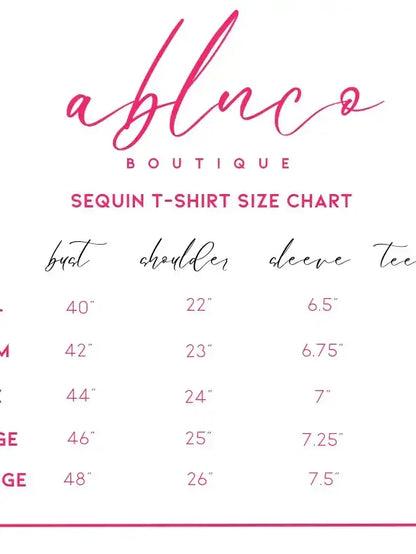 Navy Baseball Game Day Sequins Beading T-Shirt