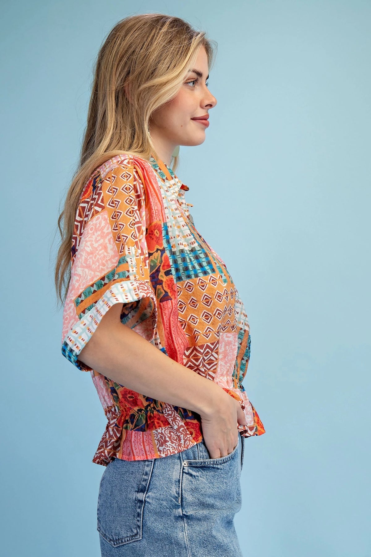 Patsy Peplum Top
