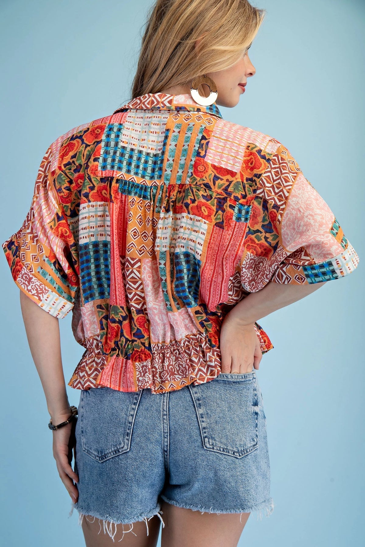 Patsy Peplum Top