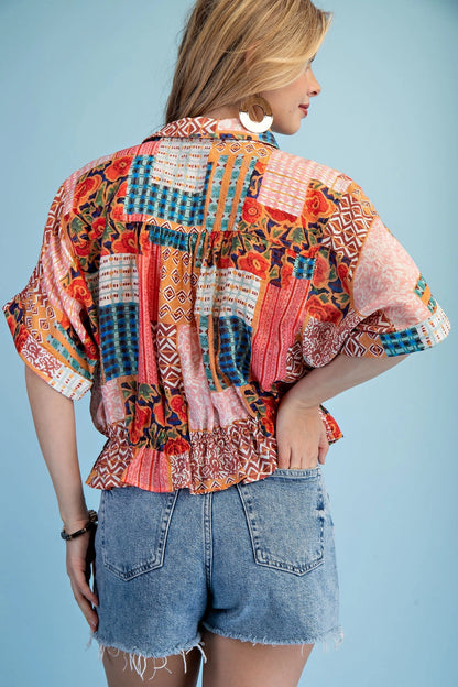 Patsy Peplum Top