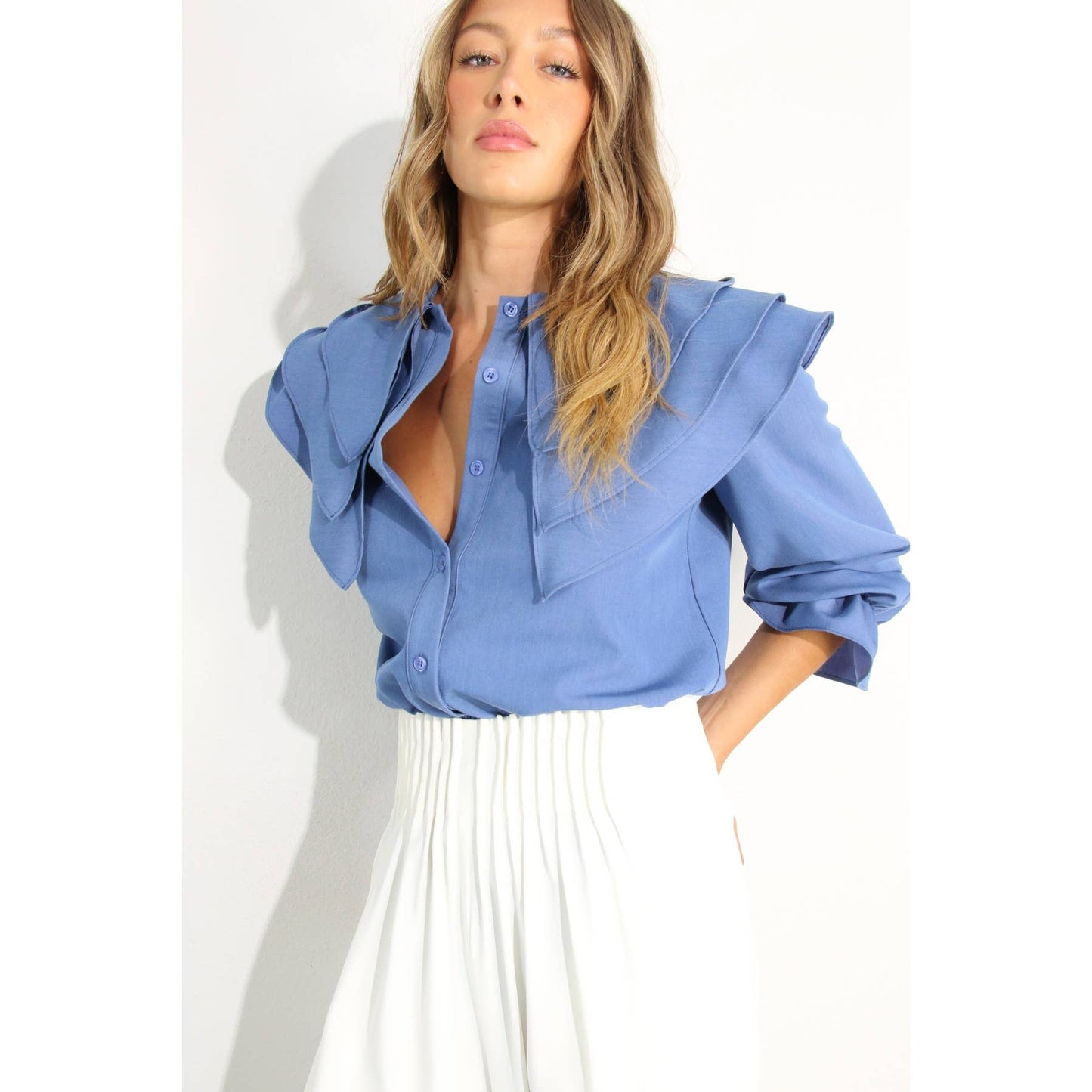 Kenia Ruffle Top