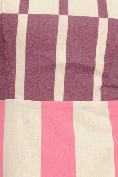 Amelia Striped Midi Dress