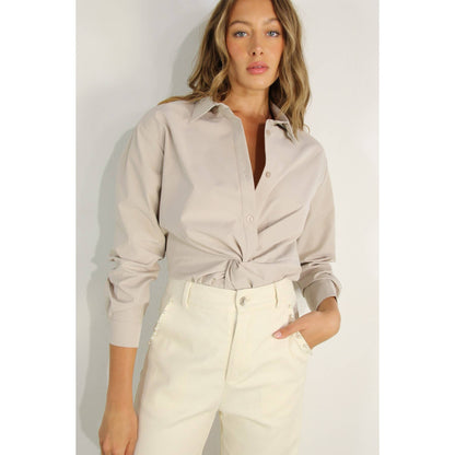Carrie Button Up Top