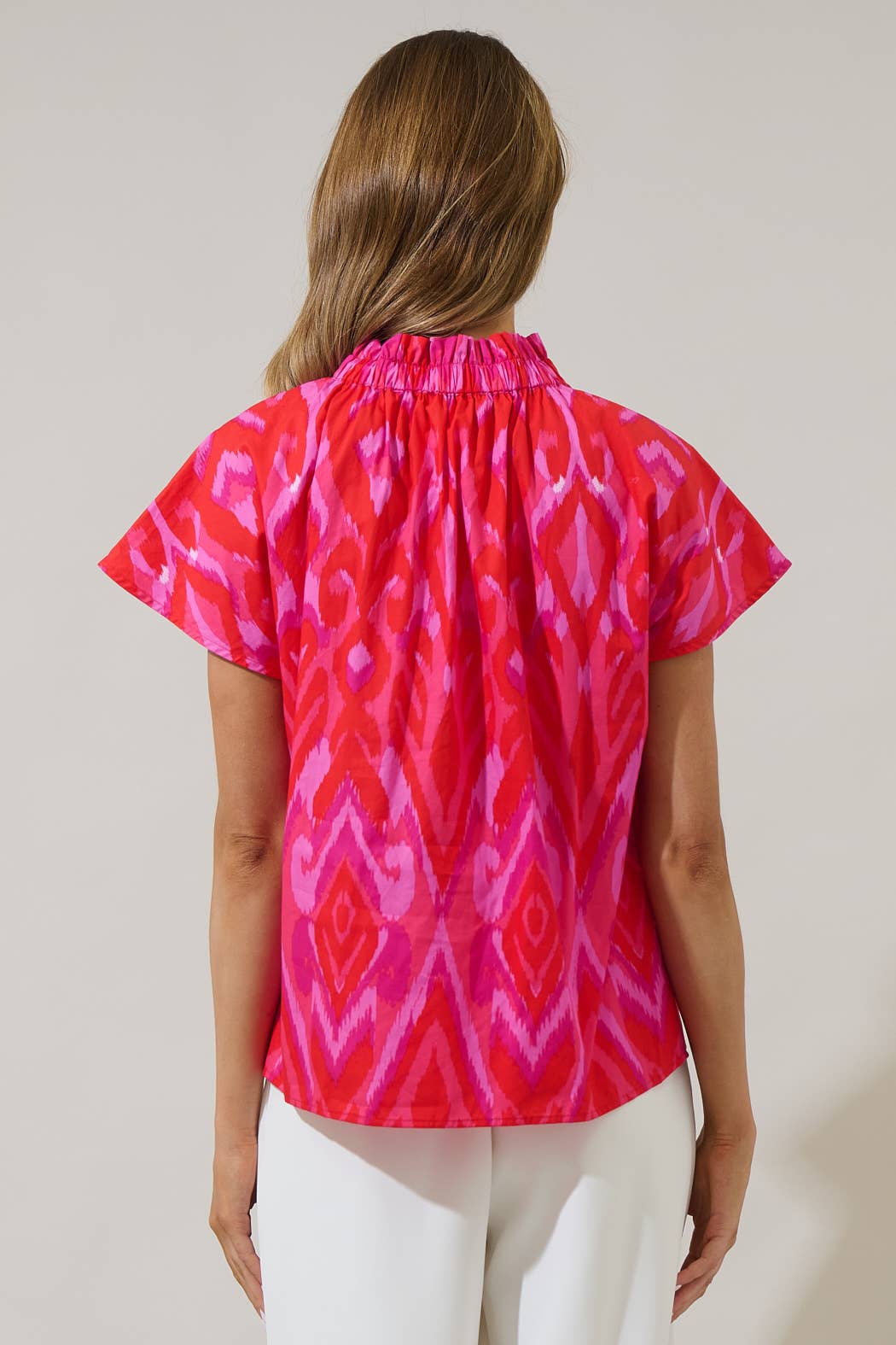 Patma Mock Neck Top