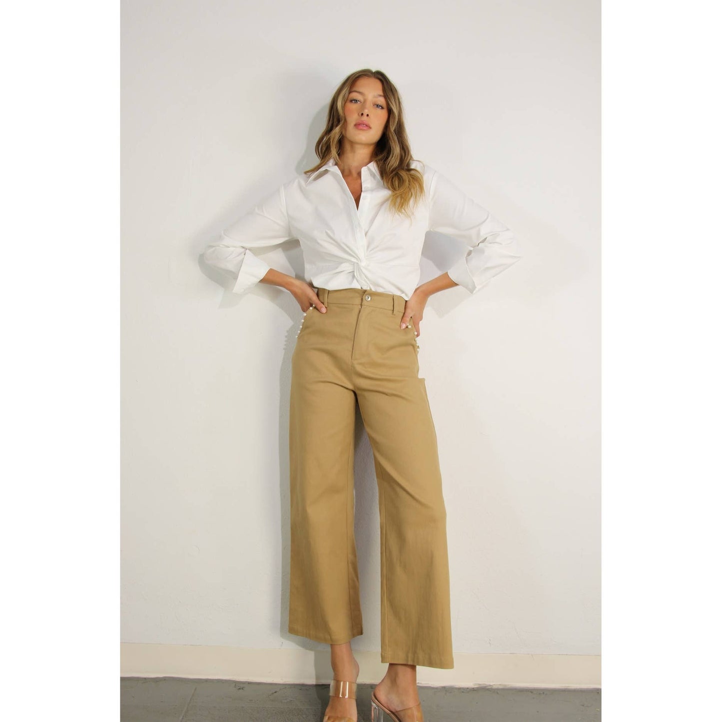 Carrie Button Up Top