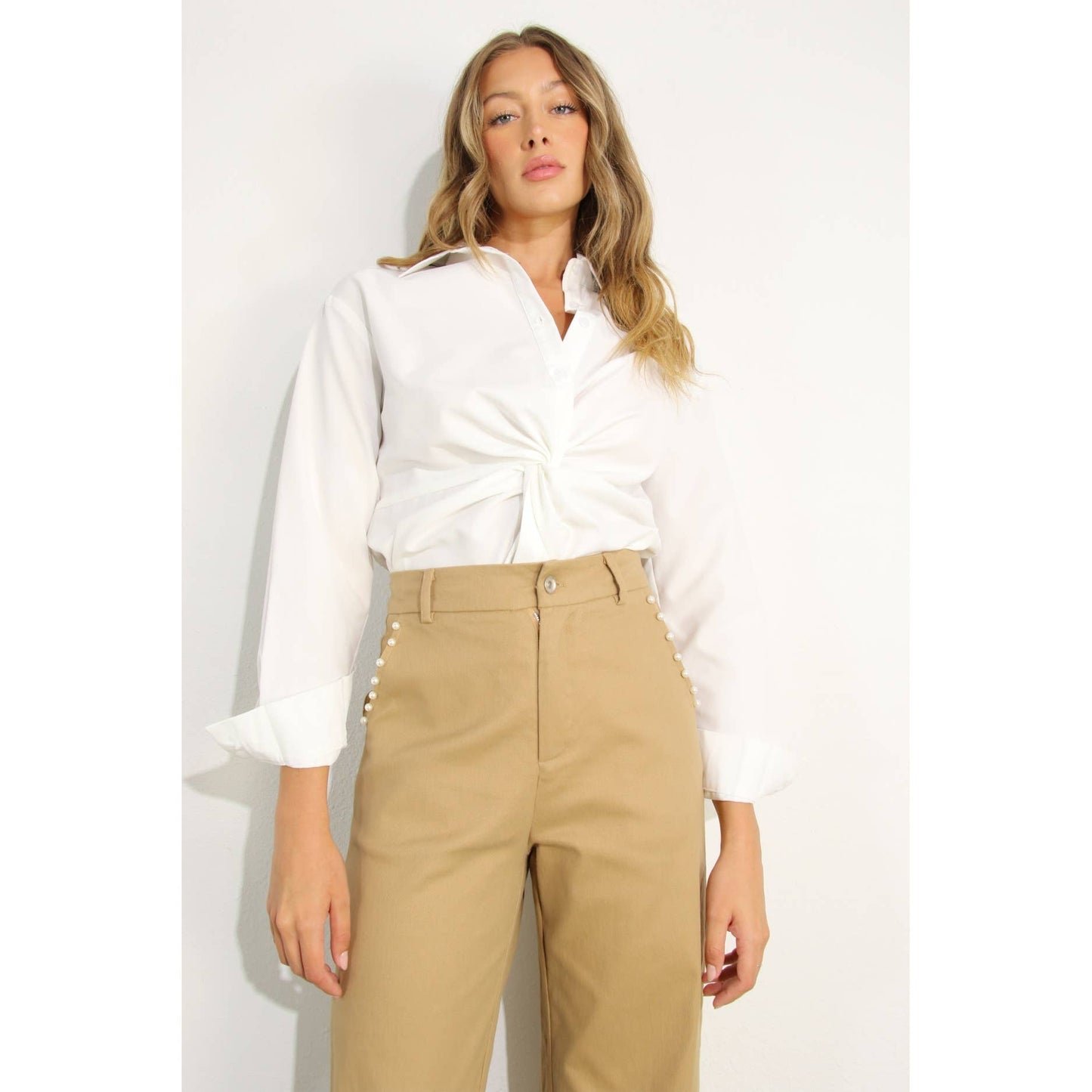 Carrie Button Up Top