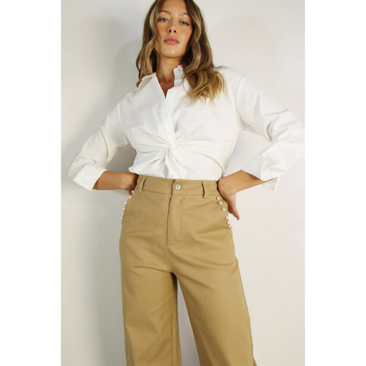 Carrie Button Up Top
