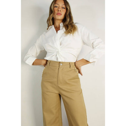 Carrie Button Up Top