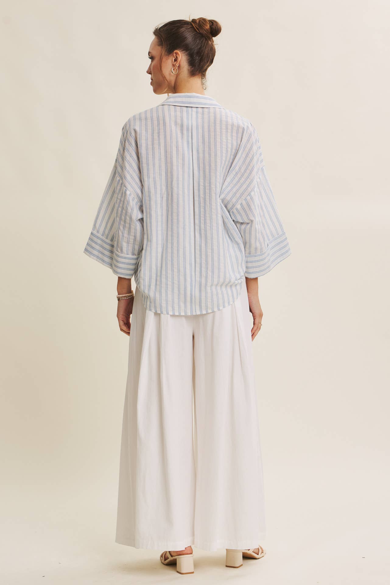 Melli Button Down Top