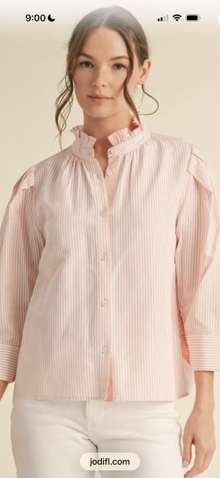 Victoria striped top