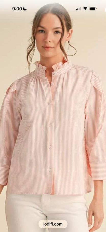 Victoria striped top
