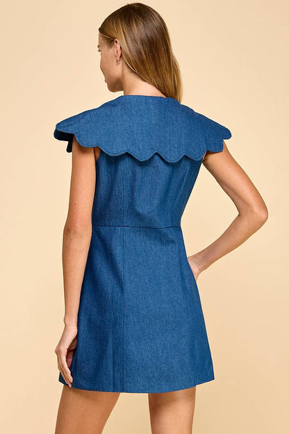 MAYA DENIM DRESS