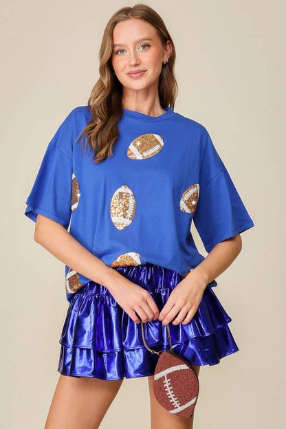 Game Day Dazzling Football T-shirt