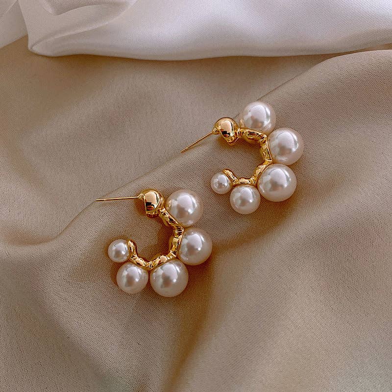 Pearl Stud Earrings