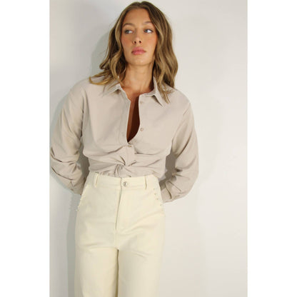 Carrie Button Up Top