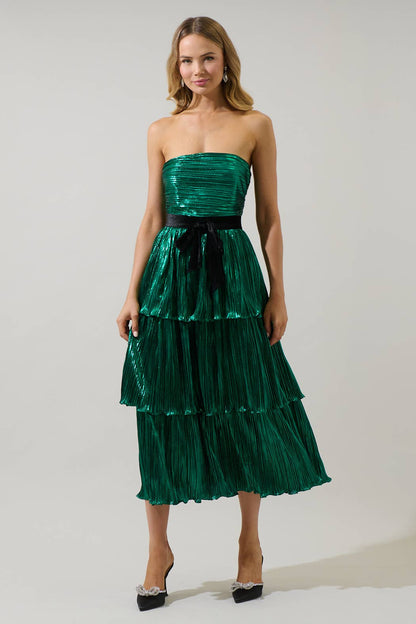 Katia Tiered Midi Dress