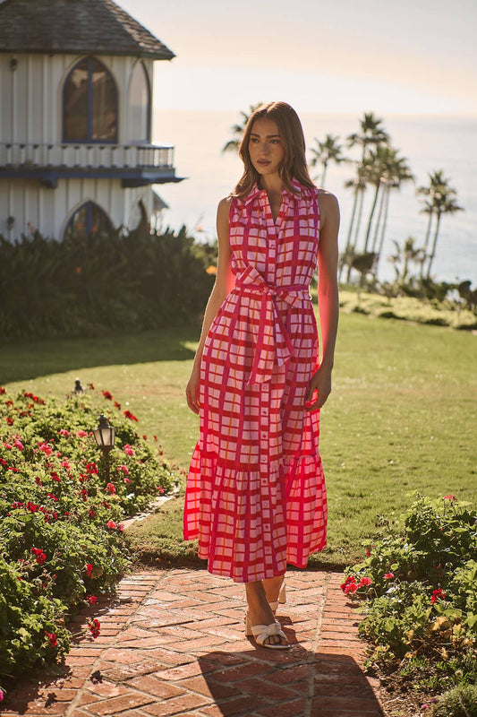 Cileah Collared Maxi Dress