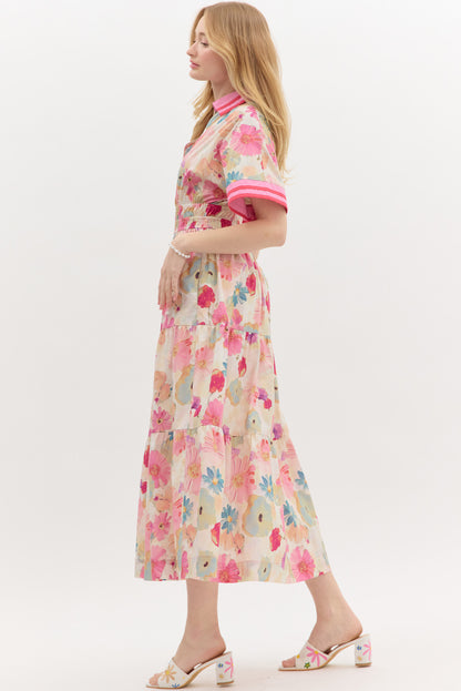 Hailey Maxi Floral Dress