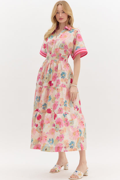 Hailey Maxi Floral Dress