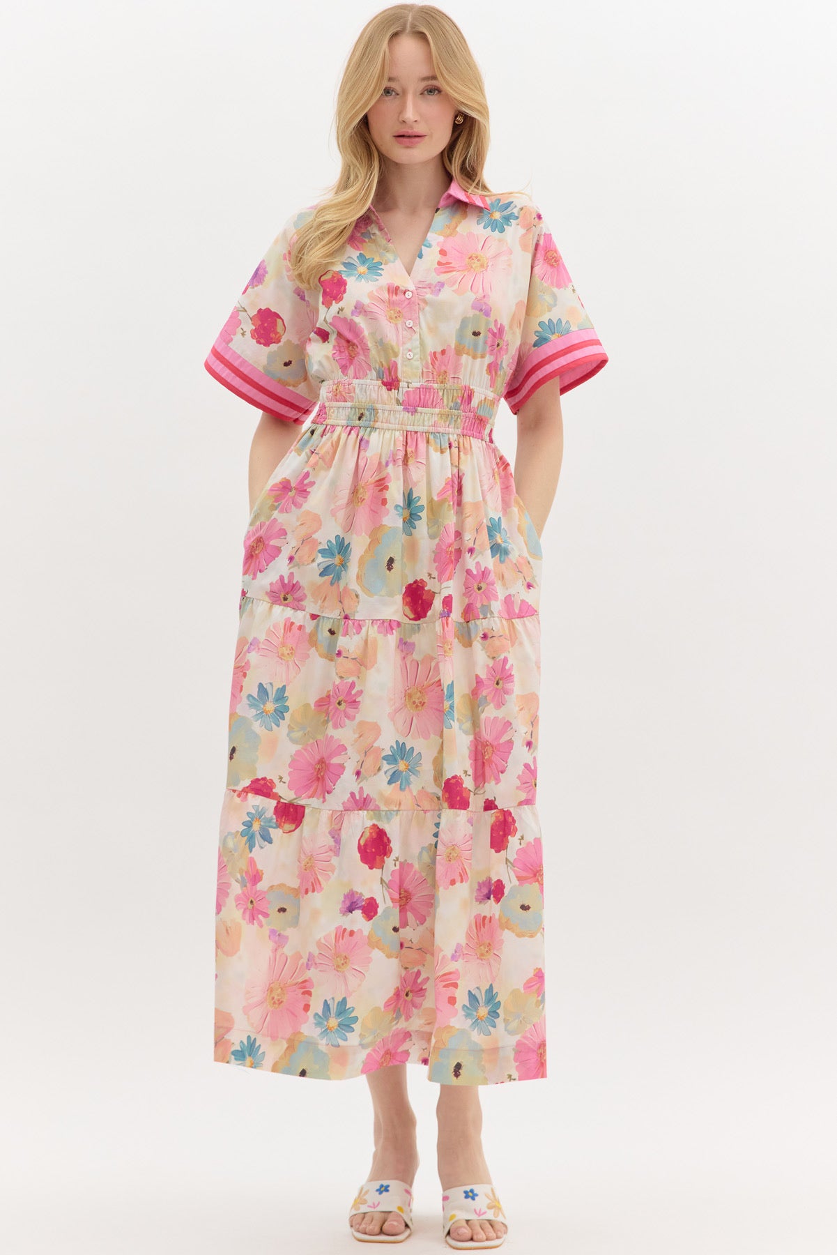 Hailey Maxi Floral Dress