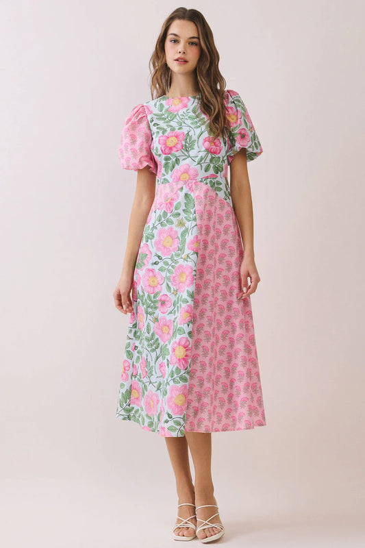 April floral dress