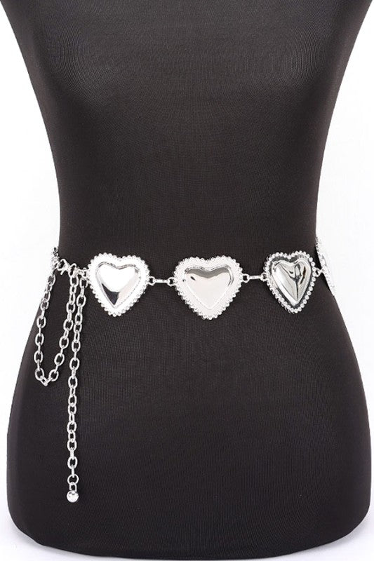 Heart chain belt