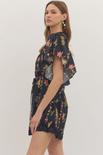 Anika flutter sleeve mini