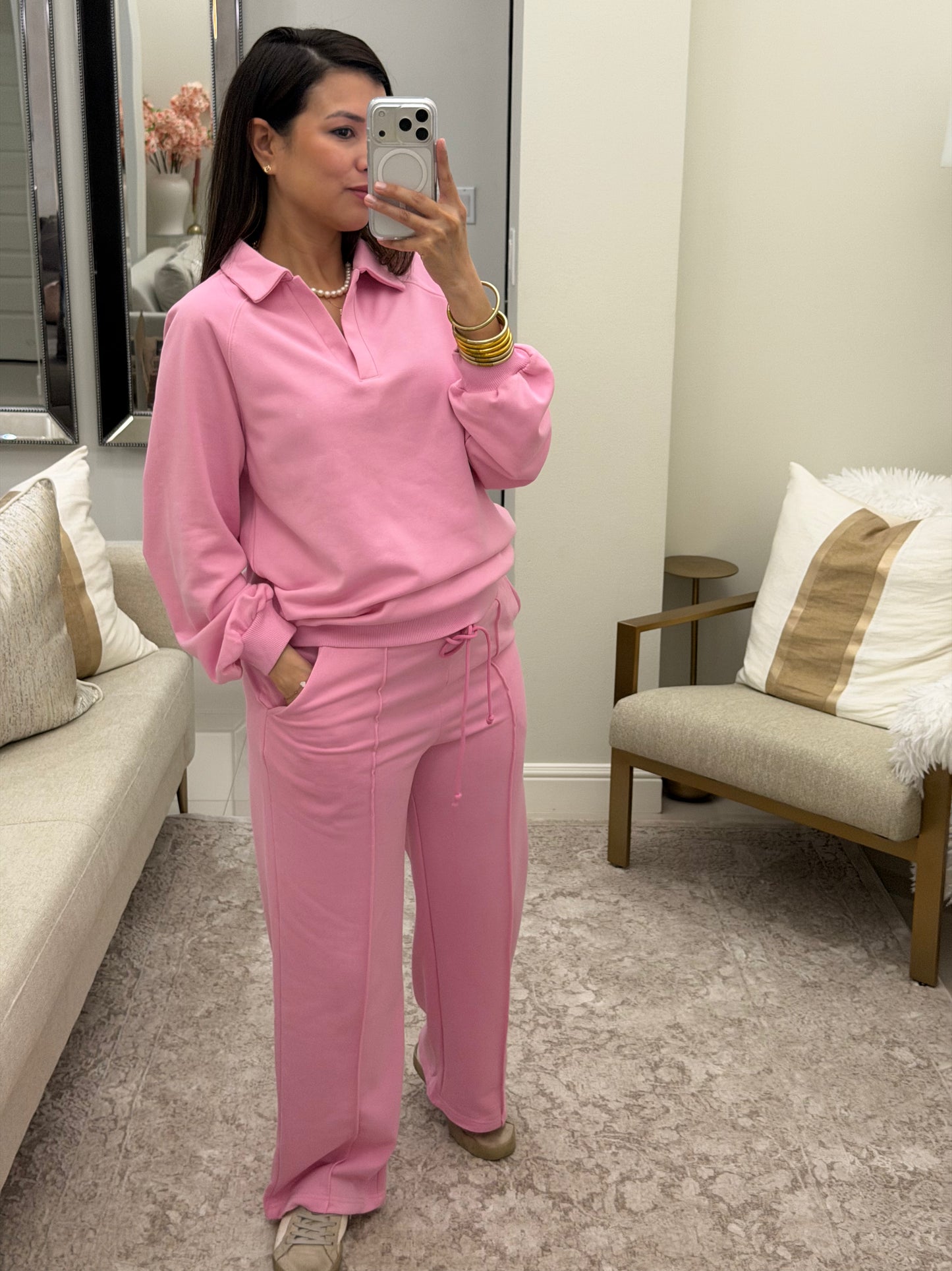 Caroline Pink Set