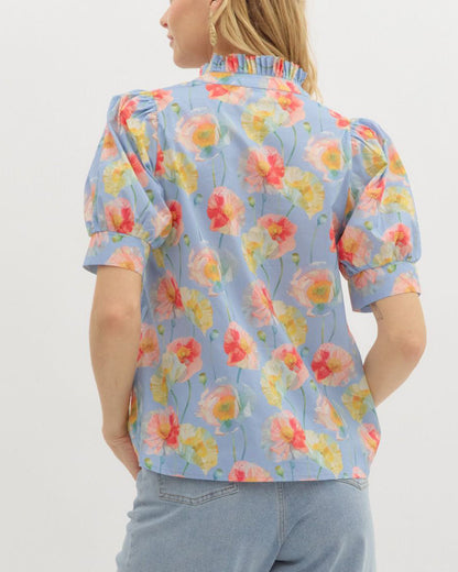 Danita Floral Top