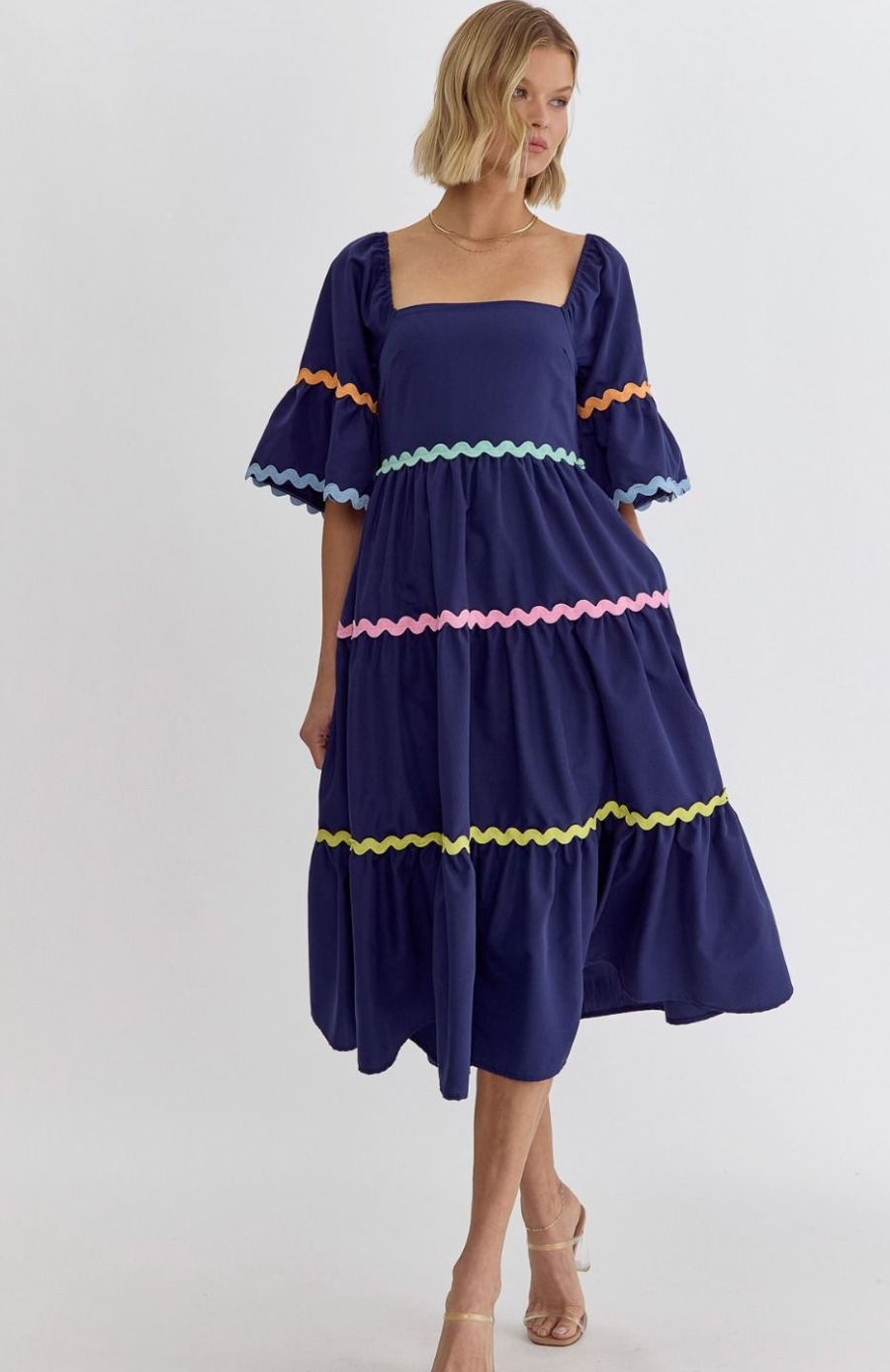 SHALOM MIDI DRESS