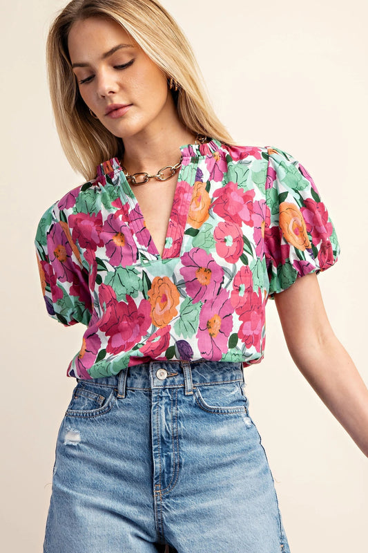Genesis Floral Top