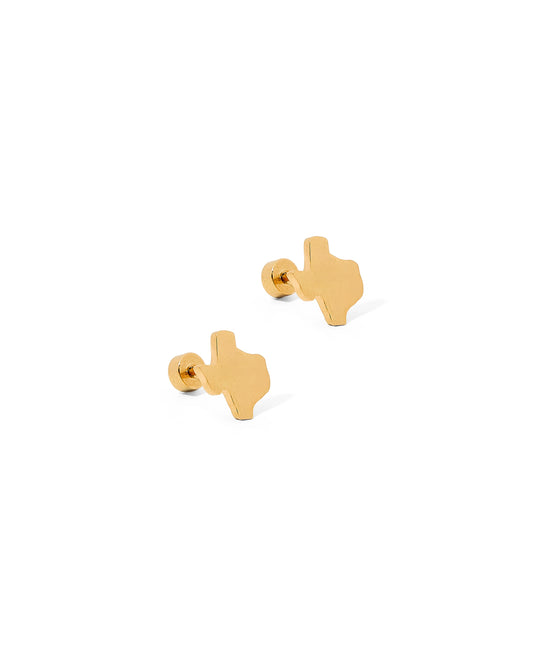 TEXAS SCREWBACK STUD EARRING