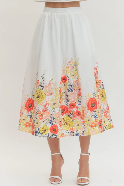 Mimi Floral Skirt Set