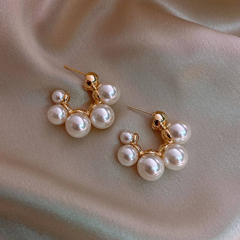 Pearl Stud Earrings