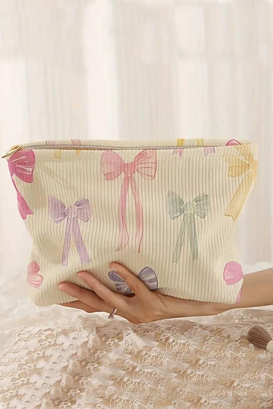 Bowknot Makeup Cosmetic Bag
